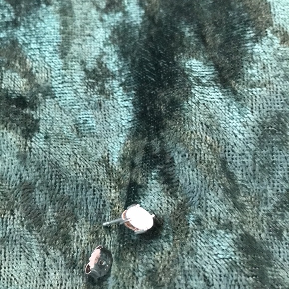 NEW OPAL PIERCED EARRINGS-.62 CTW - Picture 2 of 5